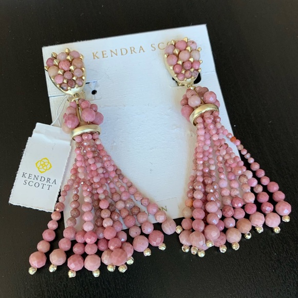 Kendra Scott Jewelry - NEW Kendra Scott Cecily Clip On Earrings Pink